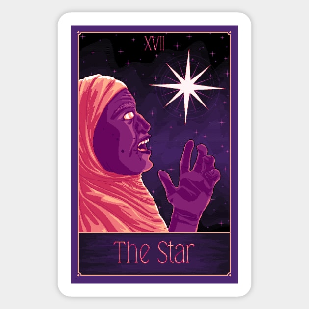 Tarot - The Star Sticker by SugarySweetSprites